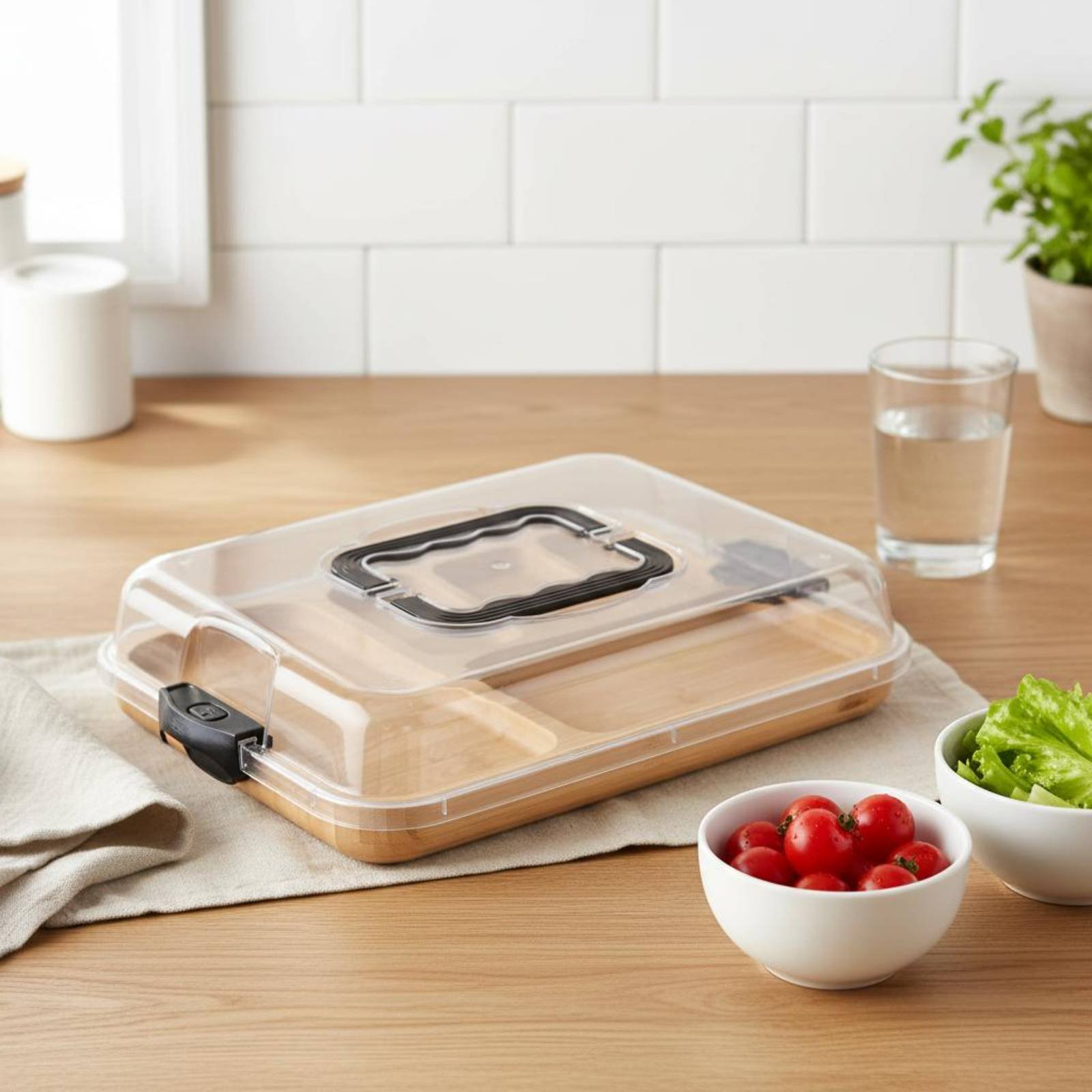 Meal Prep Glass Containers With Lids - Стеклянный контейнер для еды с крышкой,