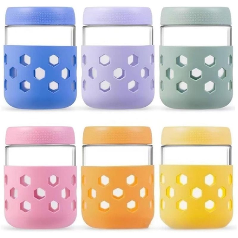 Meal Prep Glass Containers With Lids - Стеклянные банки с герметичными крышками, банки