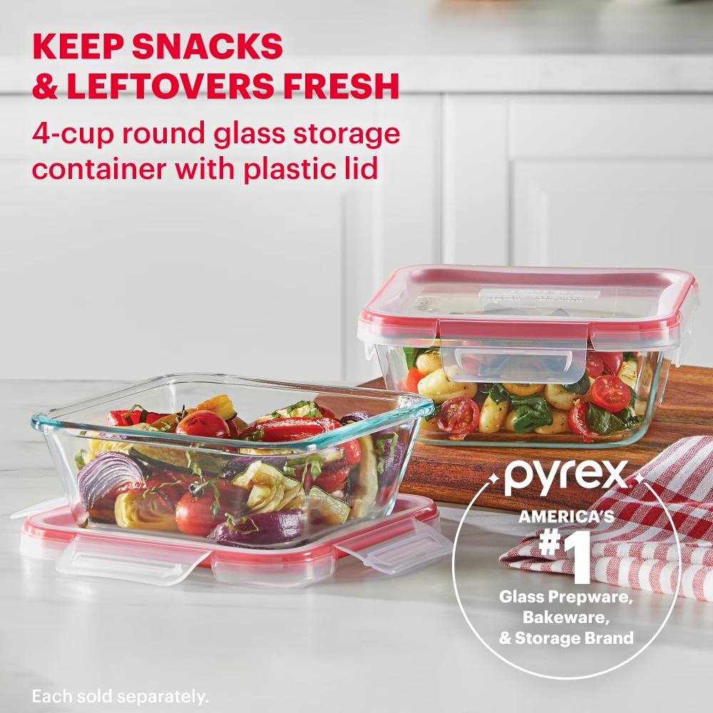 Meal Prep Oven Safe Containers - Набор стеклянных контейнеров Freshlock для хранения