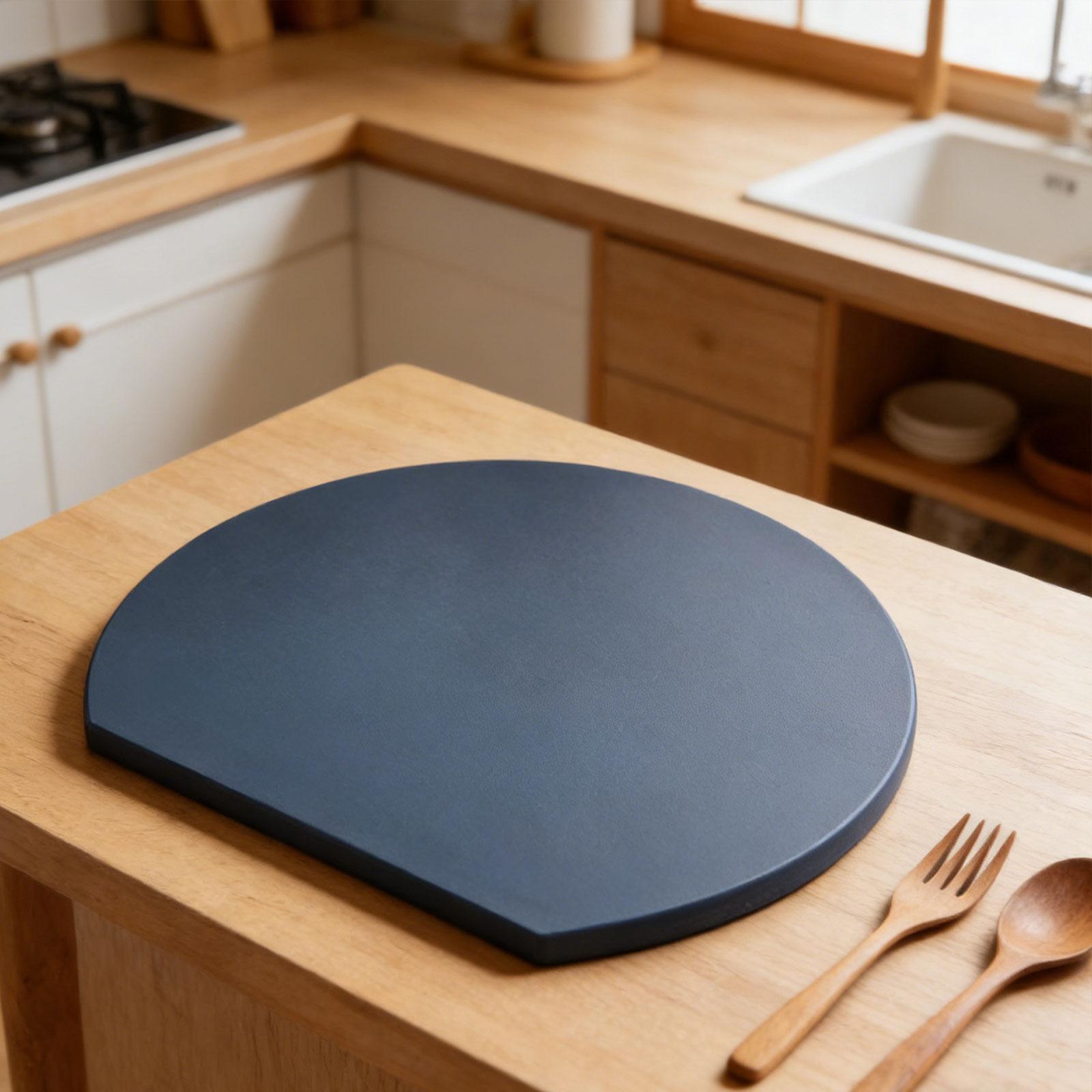 Food Prep Mat - Гибкая разделочная доска из ТПУ, полукруглая,