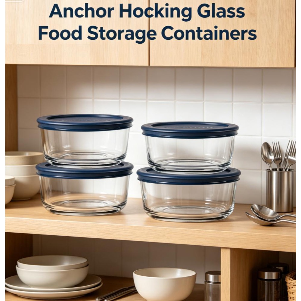 Meal Prep Oven Safe Containers - Набор из 3 контейнеров для хранения