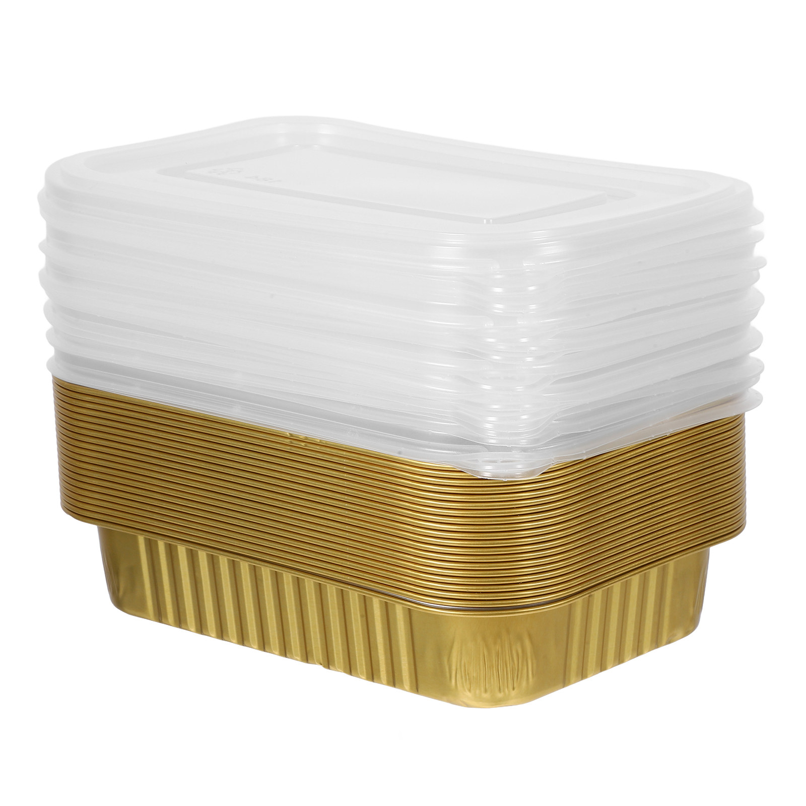 Meal Prep Oven Safe Containers - 20 шт. прямоугольных контейнеров из алюминиевой