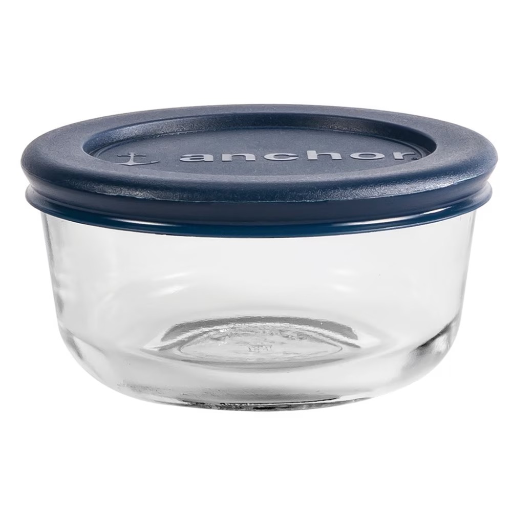 Набор из 4 круглых стеклянных  – обзор и цена Meal Prep Glass Containers With Lids