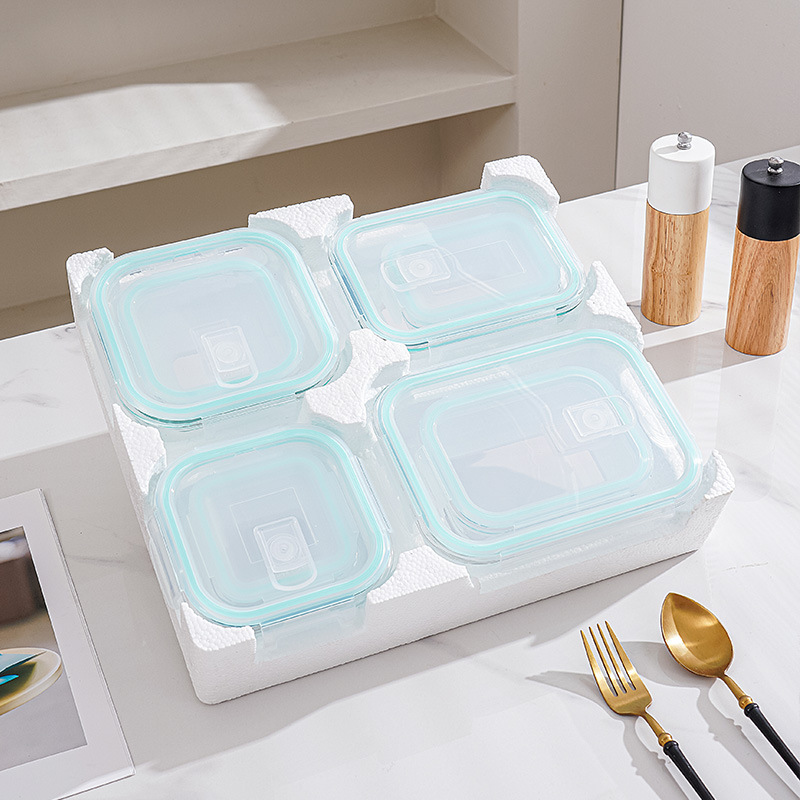 Набор из 8 стеклянных контейне – обзор и цена Meal Prep Glass Containers With Lids