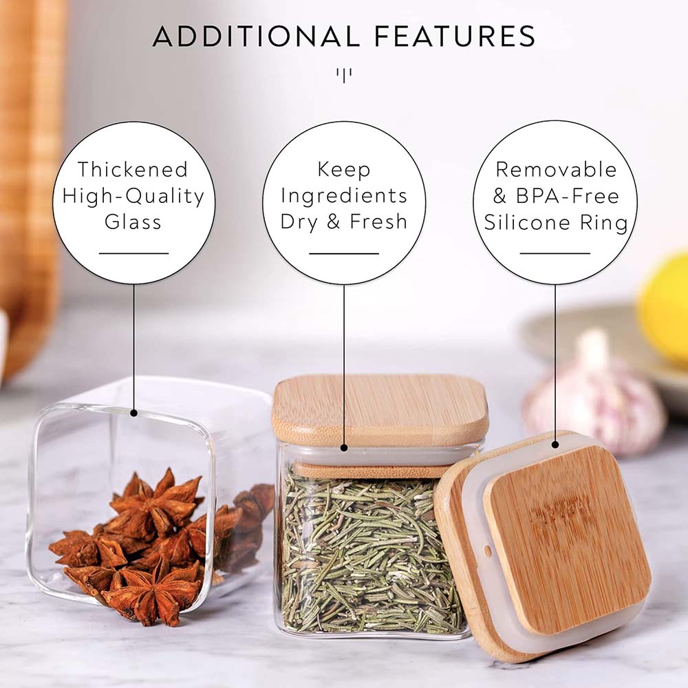 5oz Стеклянные Банки Набор с э – обзор и цена Meal Prep Glass Containers With Lids