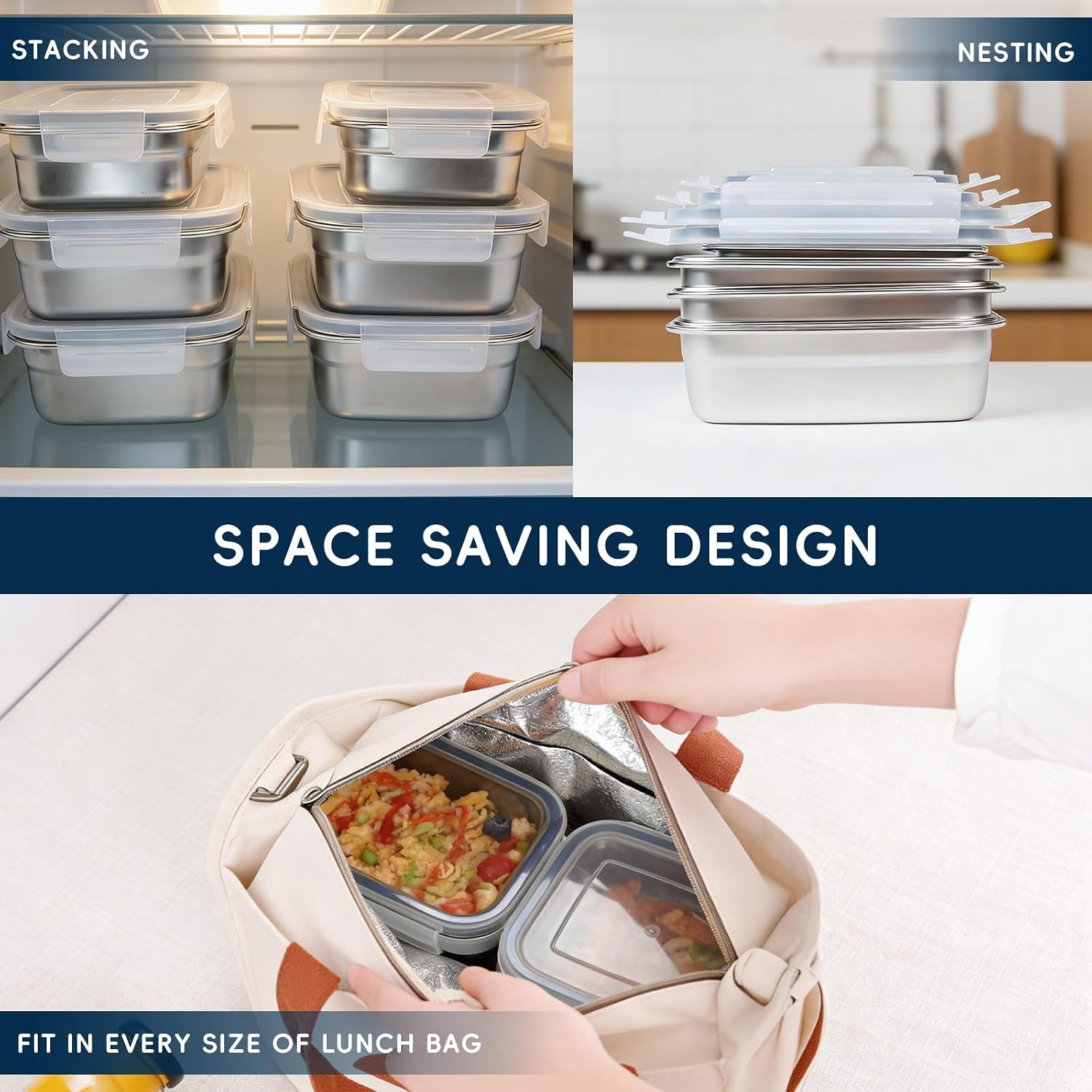 10 шт. контейнеров для хранени – обзор и цена Meal Prep Oven Safe Containers