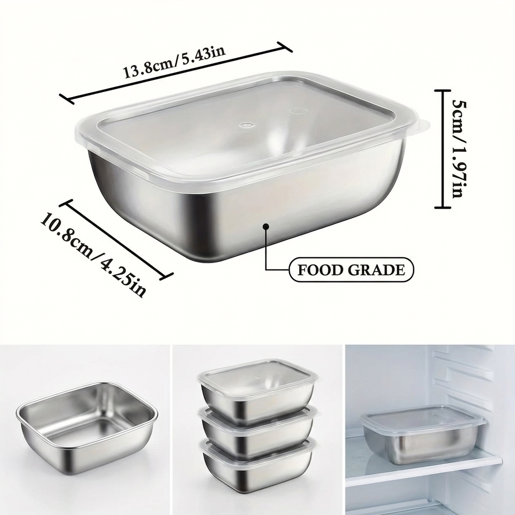 Набор из 5 контейнеров для хра – обзор и цена Meal Prep Containers Xl