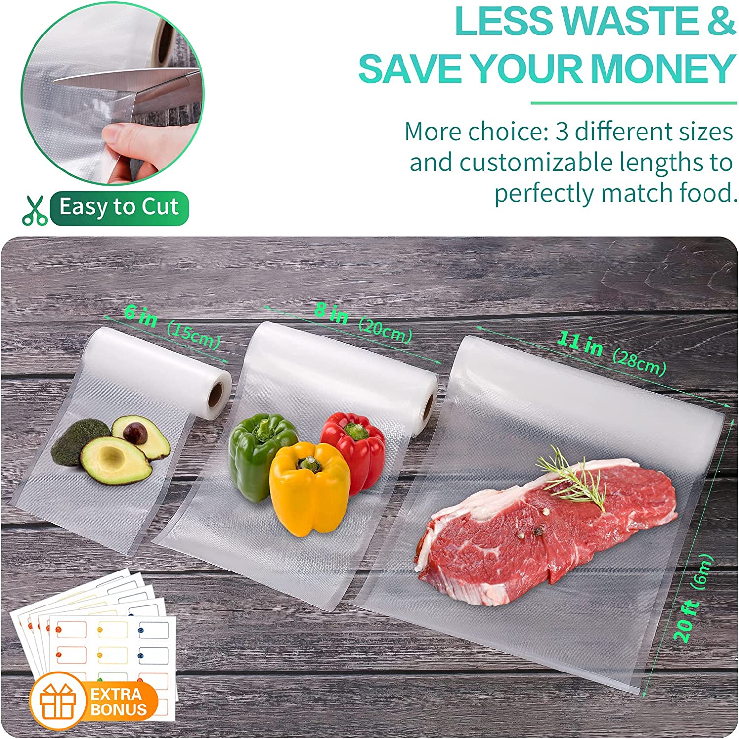 Пакеты для вакуумной упаковки  – обзор и цена Meal Prep Vacuum Sealer