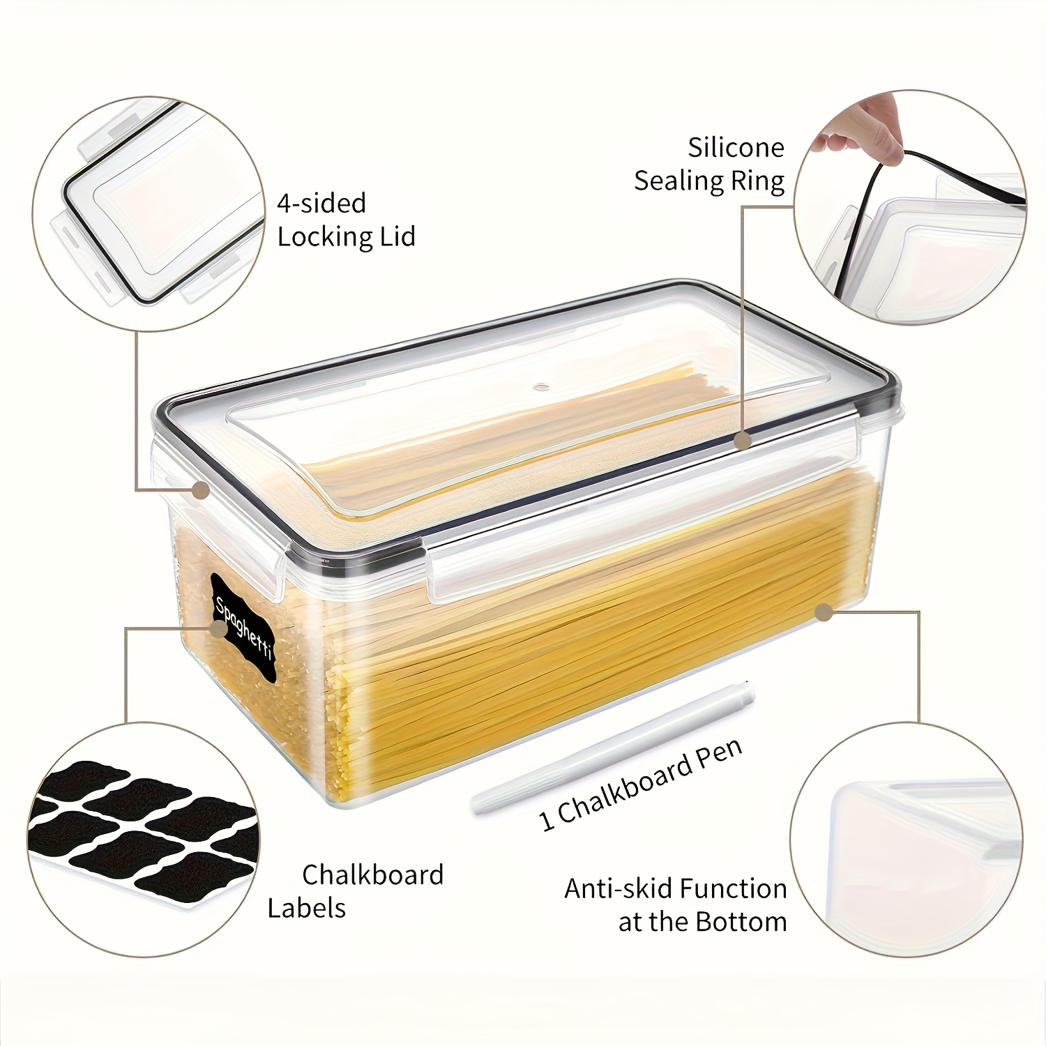 Наборы герметичных контейнеров – обзор и цена Meal Prep Containers Xl