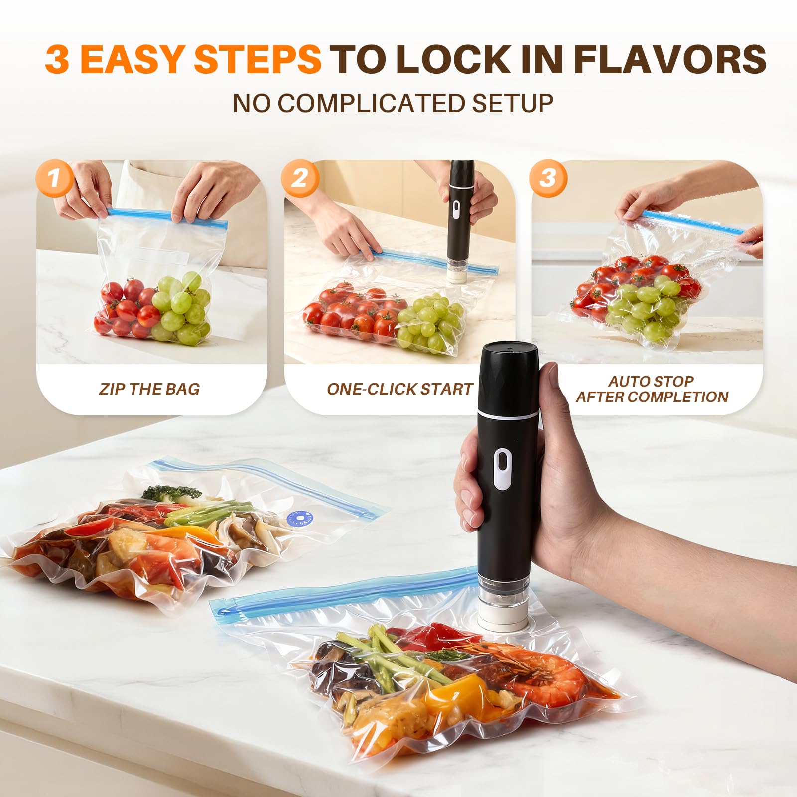 Вакуумный упаковщик для продук – обзор и цена Meal Prep Vacuum Sealer