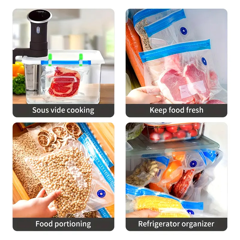 25 шт. многоразовые пакеты для – обзор и цена Meal Prep Seafood