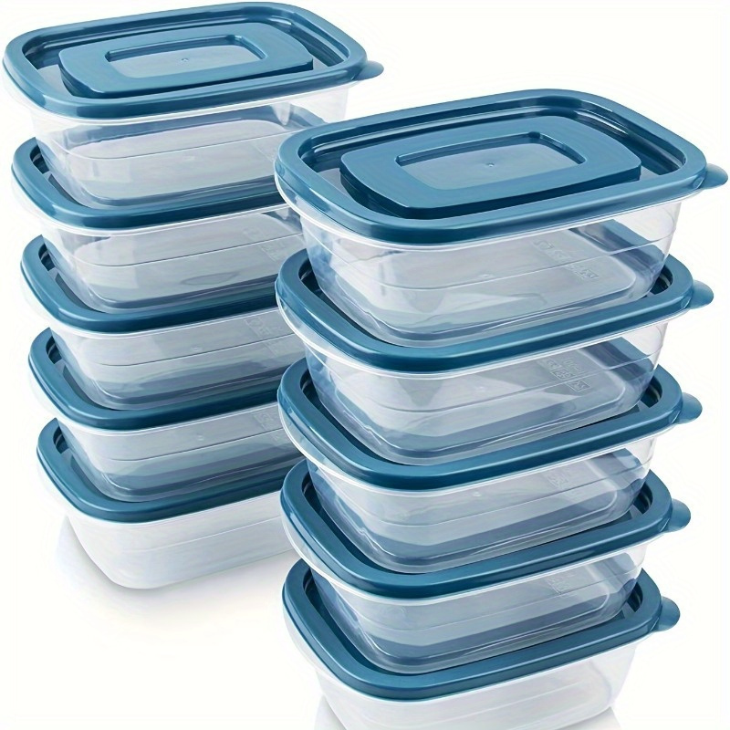 Набор из 6 прозрачных штабелир – обзор и цена Meal Prep Containers Xl