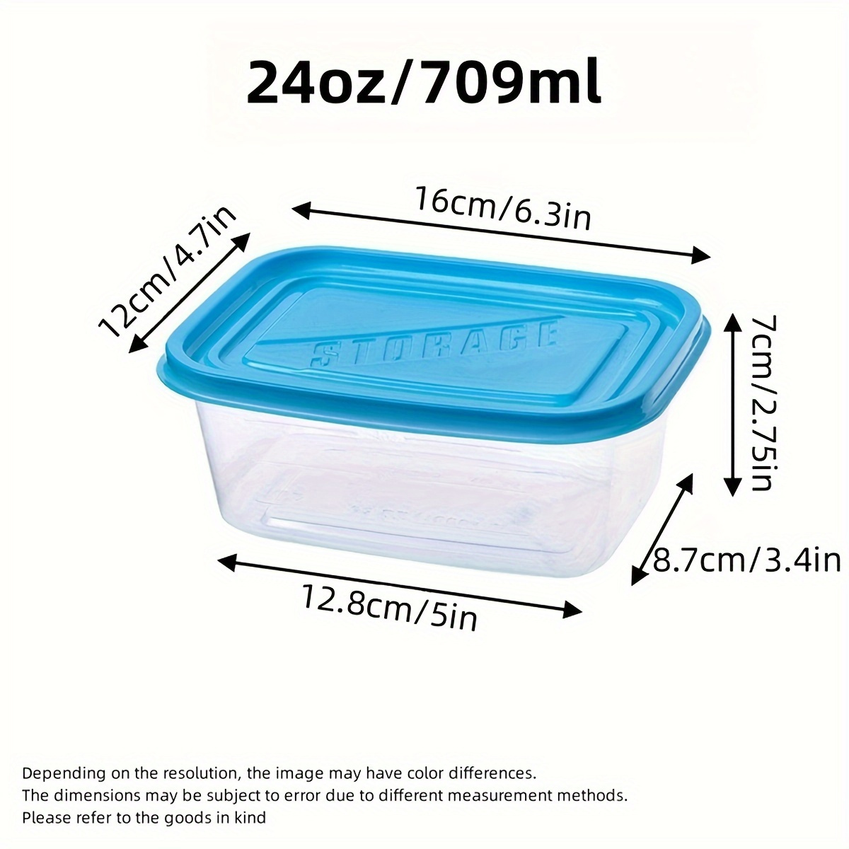 Набор из 6 прозрачных штабелир – обзор и цена Meal Prep Containers Xl