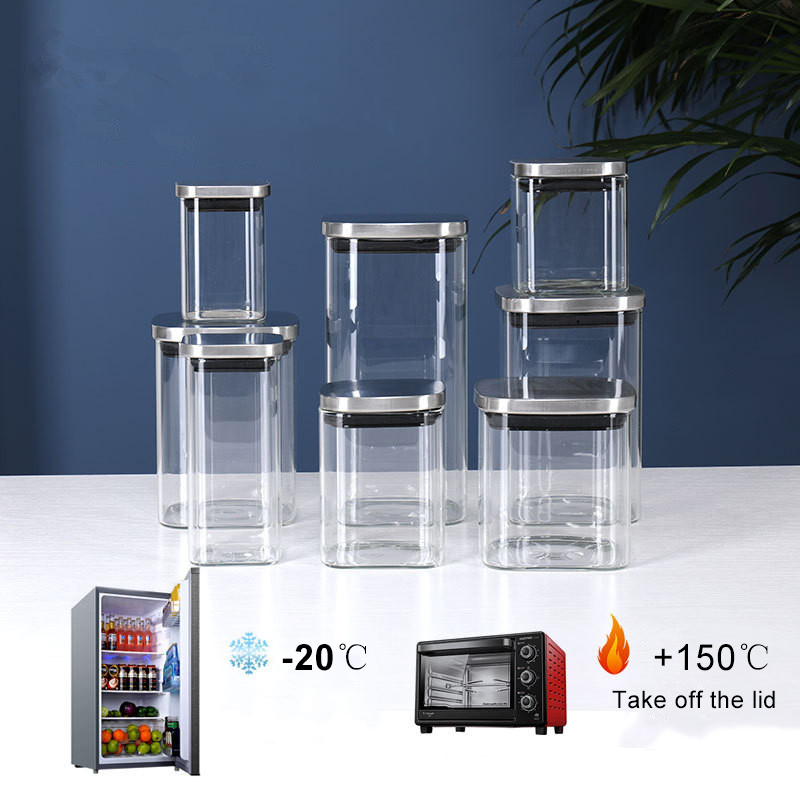 баночки для специй Герметичные – обзор и цена Meal Prep Glass Containers With Lids