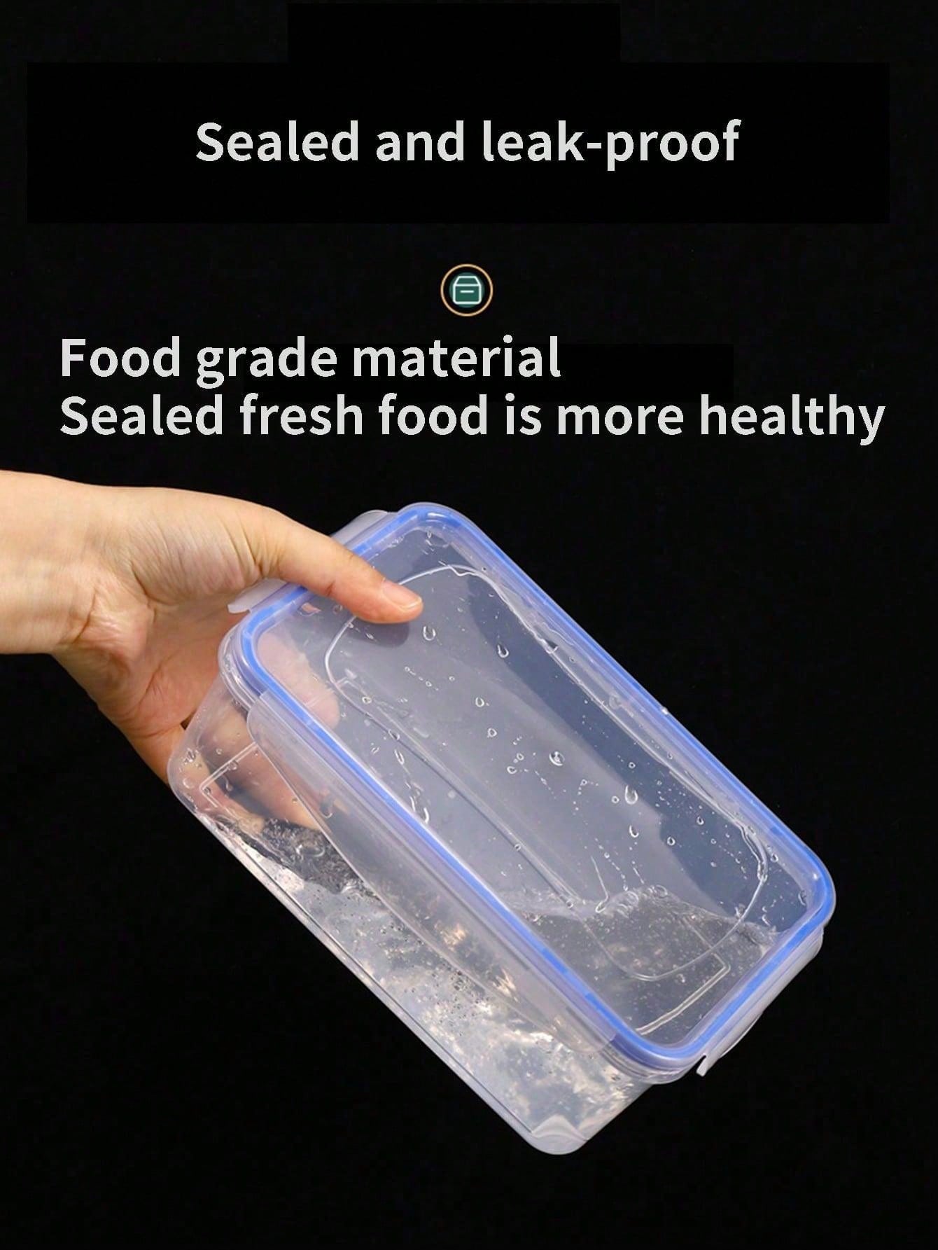 Герметичный прямоугольный ящик – обзор и цена Meal Prep Containers Xl