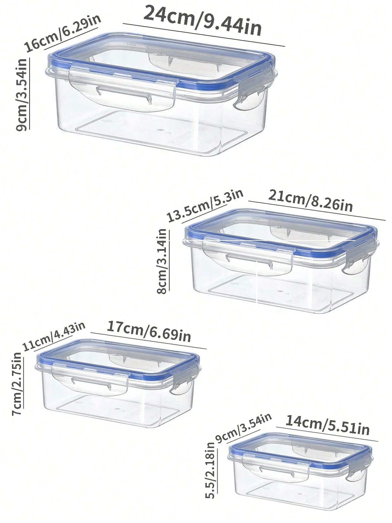 Герметичный прямоугольный ящик – обзор и цена Meal Prep Containers Xl
