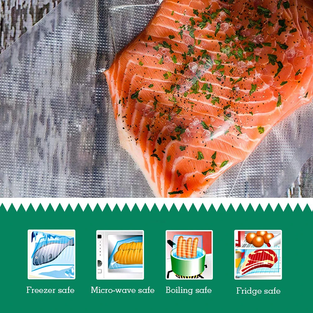 Рулонные пакеты для вакуумной  – обзор и цена Meal Prep Vacuum Sealer